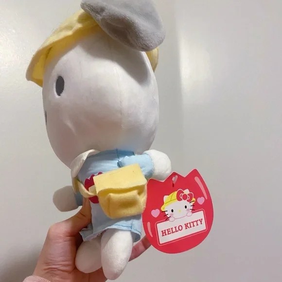 Cute Sanrio Pochacco with Yellow Hat Stuff Toy - Picture 2 of 2